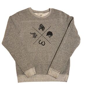 Gray Graphic Sweatshirt